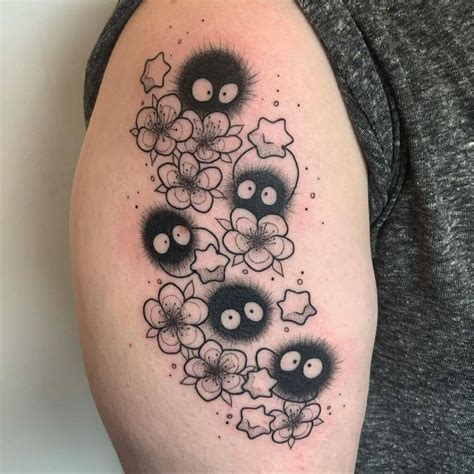 spirited away soot sprites tattoo|70 Spirited Away Tattoo Ideas